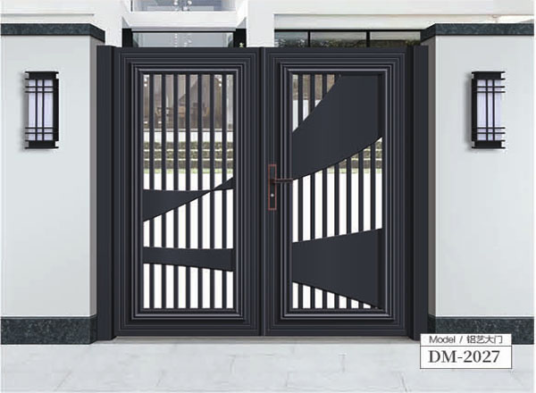 DM-2027現代別墅庭院門(圖1)