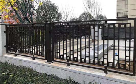焦作分店客戶溫縣小區欄桿