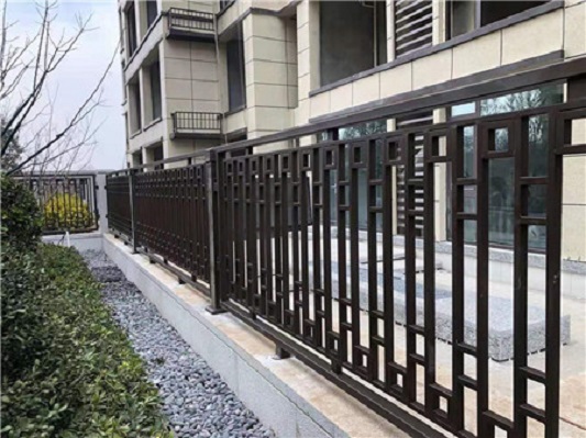 焦作分店客戶溫縣小區欄桿(圖5)